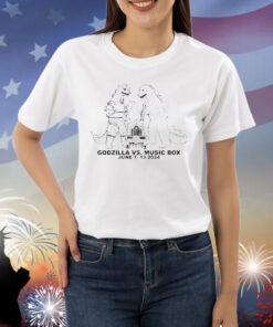 Official Music Box Theatre Godzilla Vs Music Box June 7-13 2024 Shirt