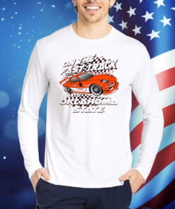 Official NCAA On the fast track to Oklahoma State Cowboys Shirt