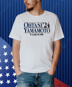 Official Ohtani-Yamamoto 2024 It’s Sho-Yo Time Shirt