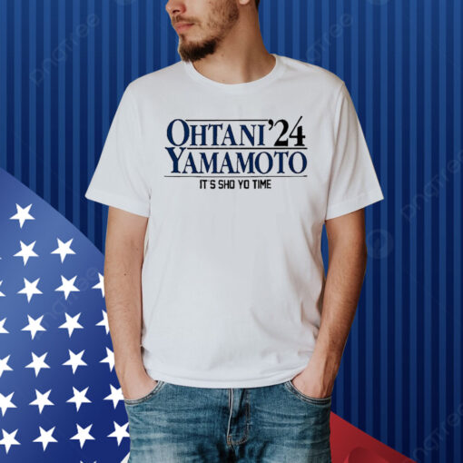 Official Ohtani-Yamamoto 2024 It’s Sho-Yo Time Shirt