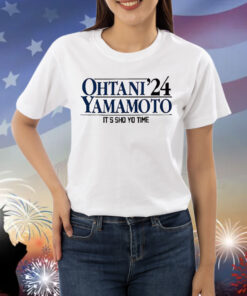 Official Ohtani-Yamamoto 2024 It’s Sho-Yo Time Shirt