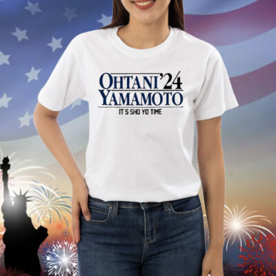 Official Ohtani-Yamamoto 2024 It’s Sho-Yo Time Shirt