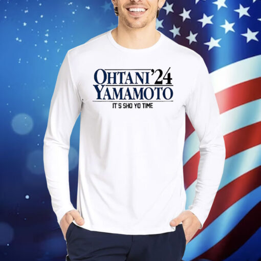 Official Ohtani-Yamamoto 2024 It’s Sho-Yo Time Shirt