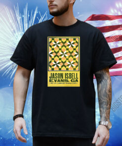 Official Poster Jason Isbell June 7 2024 Columbia County Performing Arts Center Evans GA Shirt