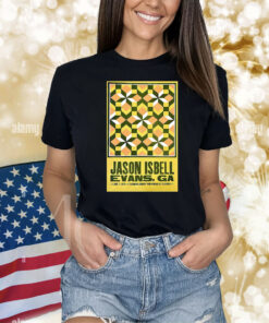 Official Poster Jason Isbell June 7 2024 Columbia County Performing Arts Center Evans GA Shirt