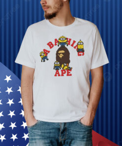 Official Sapnapvids A Bathing Ape Minion Shirt