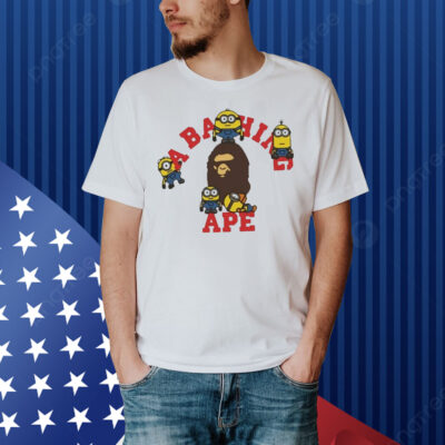 Official Sapnapvids A Bathing Ape Minion Shirt