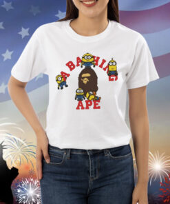 Official Sapnapvids A Bathing Ape Minion Shirt