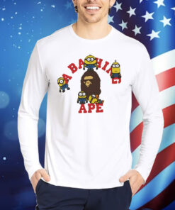 Official Sapnapvids A Bathing Ape Minion Shirt