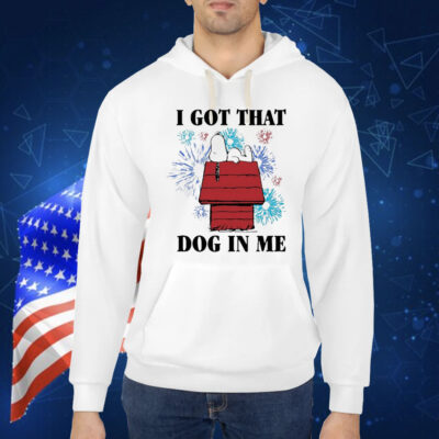 Official Snoopy I Got That Dog In Me 4Th Of July 2024 Painting Shirt