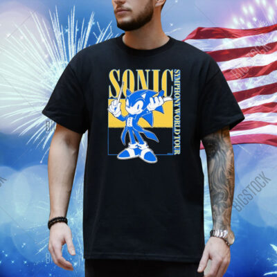 Official Sonic Symphony Tour Conductor Sonic Box Shirt