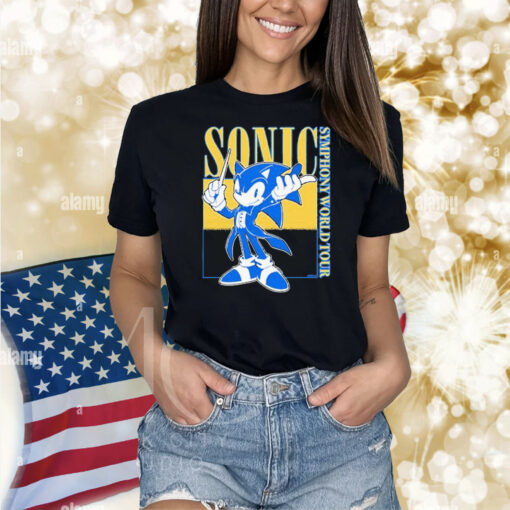 Official Sonic Symphony Tour Conductor Sonic Box Shirt