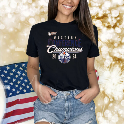 Official Stanley Cup Final 2024 Edmonton Oilers Western Conference Champions Shirt