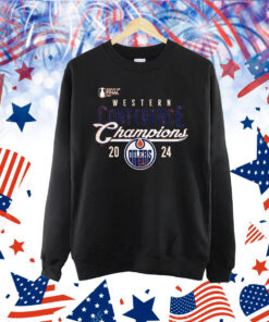 Official Stanley Cup Final 2024 Edmonton Oilers Western Conference Champions Shirt