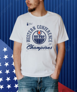 Official Stanley Cup Final 2024 Edmonton Oilers Women’s Western Conference Champions Drive Shirt