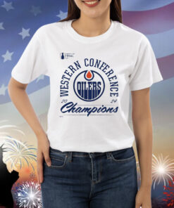 Official Stanley Cup Final 2024 Edmonton Oilers Women’s Western Conference Champions Drive Shirt