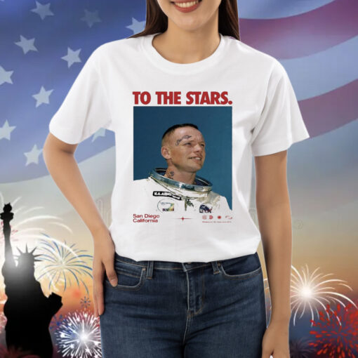 Official To The Stars Og Astronaut San Diego California Shirt