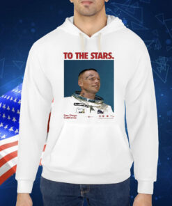 Official To The Stars Og Astronaut San Diego California Shirt