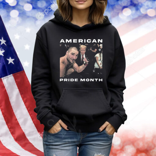 Official Trump X Strickland American Pride Mont Shirt