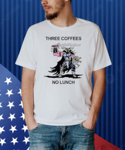 Official Wizard Of Barge Three Coffees No Lunch Shirt