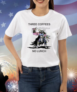 Official Wizard Of Barge Three Coffees No Lunch Shirt