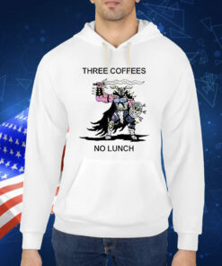 Official Wizard Of Barge Three Coffees No Lunch Shirt