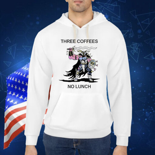 Official Wizard Of Barge Three Coffees No Lunch Shirt