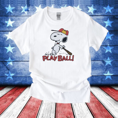 Peanuts Snoopy Play Ball T-Shirt