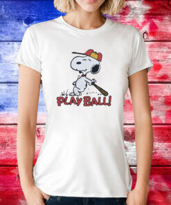 Peanuts Snoopy Play Ball T-Shirt