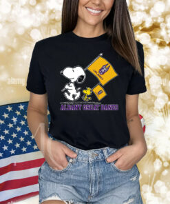 Snoopy Albany Great Danes Road To Oklahoma City flag Shirt