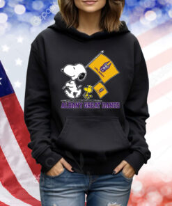 Snoopy Albany Great Danes Road To Oklahoma City flag Shirt