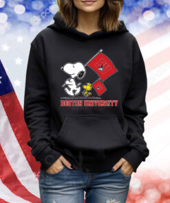 Snoopy Boston University Road To Oklahoma City flag Shirt