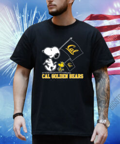 Snoopy California Golden Bears Road To Oklahoma City flag Shirt