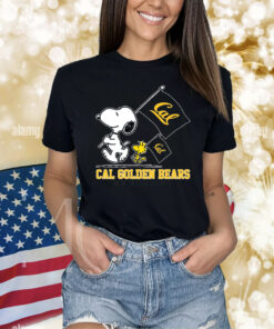 Snoopy California Golden Bears Road To Oklahoma City flag Shirt