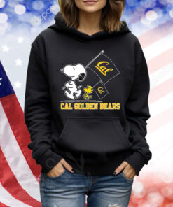 Snoopy California Golden Bears Road To Oklahoma City flag Shirt