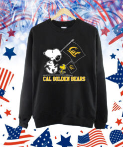 Snoopy California Golden Bears Road To Oklahoma City flag Shirt