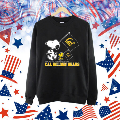 Snoopy California Golden Bears Road To Oklahoma City flag Shirt