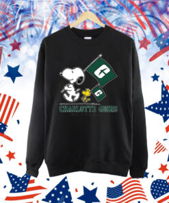 Snoopy Charlotte 49ers Road To Oklahoma City flag Shirt