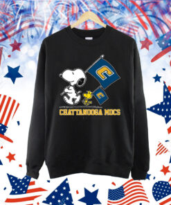 Snoopy Chattanooga Mocs Road to Oklahoma City Flag Shirt