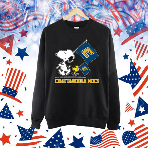 Snoopy Chattanooga Mocs Road to Oklahoma City Flag Shirt