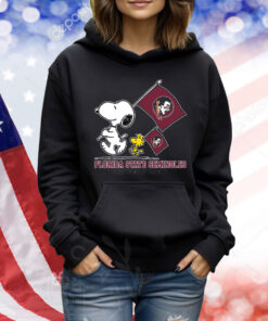 Snoopy Florida State Seminoles Road To Oklahoma City flag Shirt