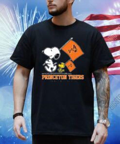 Snoopy Princeton Tigers Road To Oklahoma City flag Shirt