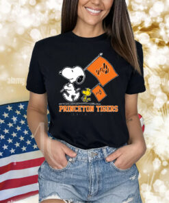 Snoopy Princeton Tigers Road To Oklahoma City flag Shirt