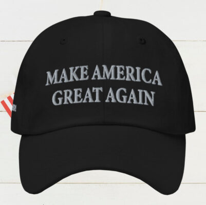 Trump Never Surrender Black MAGA Cap