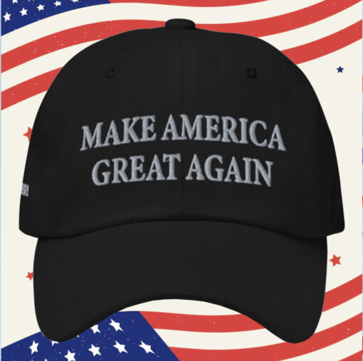 Trump Never Surrender Black MAGA Trucker Cap