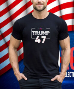 Election 2024 USA Flag Election 2024 Republican 45 47 T-Shirt