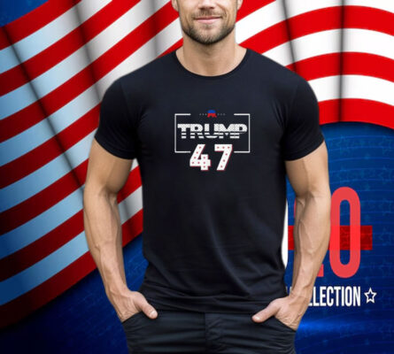 Election 2024 USA Flag Election 2024 Republican 45 47 T-Shirt