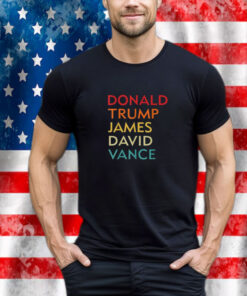 Donald Trump James David Vance 2024 Vintage Style T-Shirt