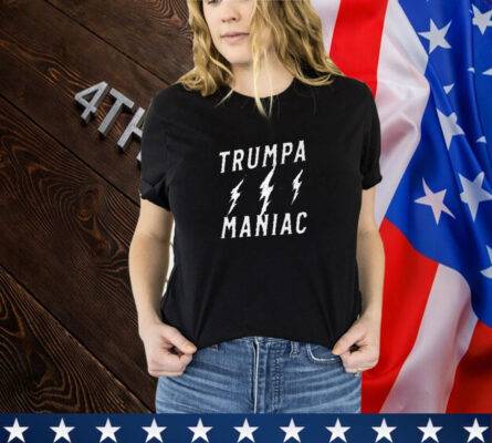 Trumpamaniac Trump-a-mania Lightning Bolt Trumpmania 2024 T-Shirt