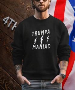 Trumpamaniac Trump-a-mania Lightning Bolt Trumpmania 2024 T-Shirt